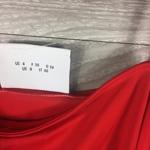 Akris Punto Red Lining Camisole Midi Dress - Picture 4 of 5